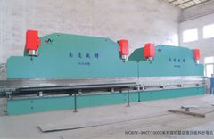 灯杆设备-双机联动液压板料折弯机